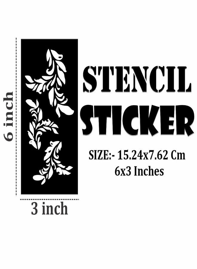 Komstec Natural-Look Mehndi Stickers for Traditional Feel for Kids & Adults Both Sticker - Image 4